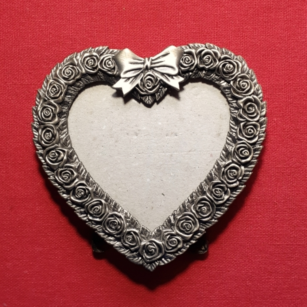 Vintage Pewter Photo Frame